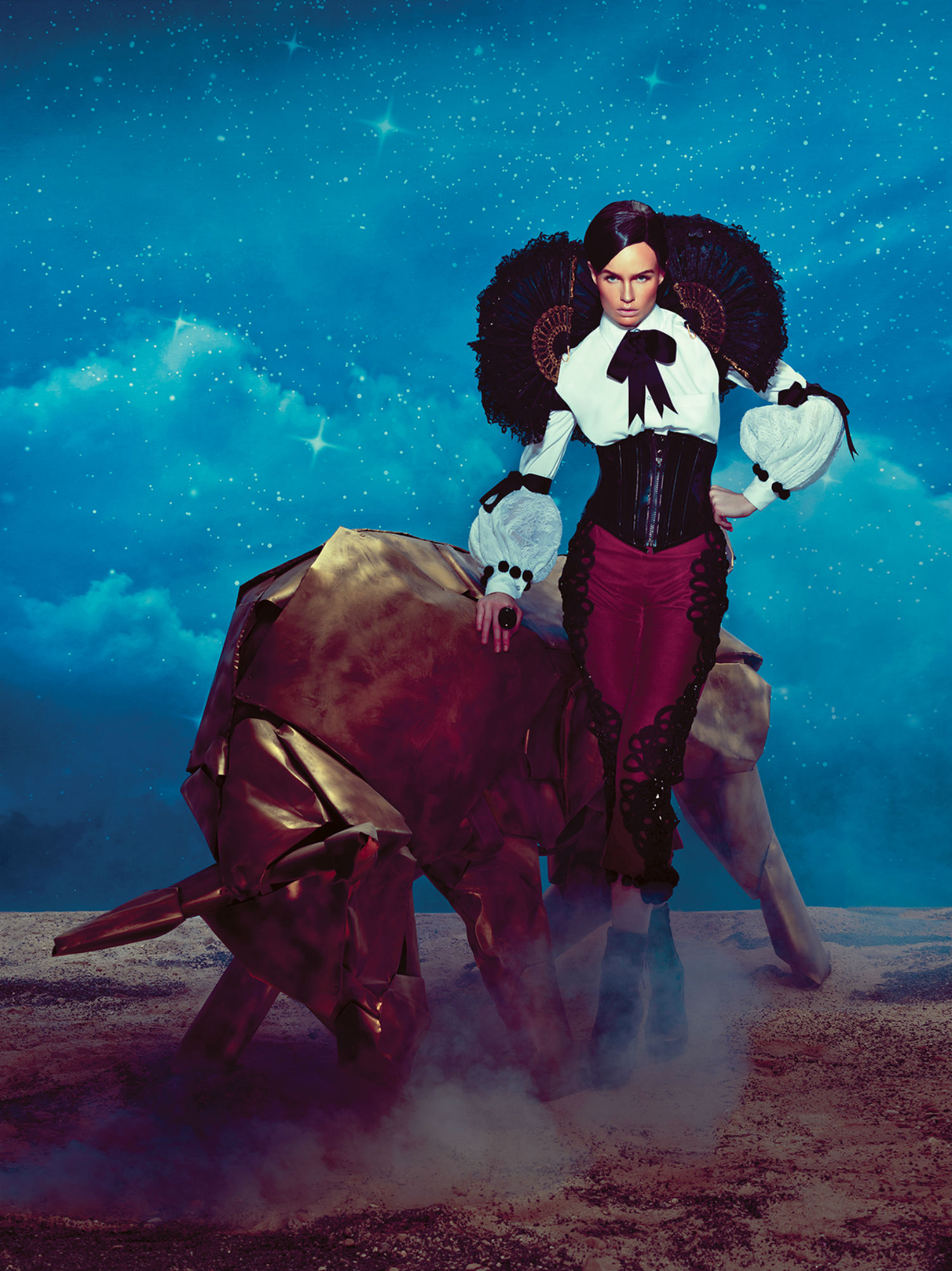 tejal patni fashion photography zodiac model bull