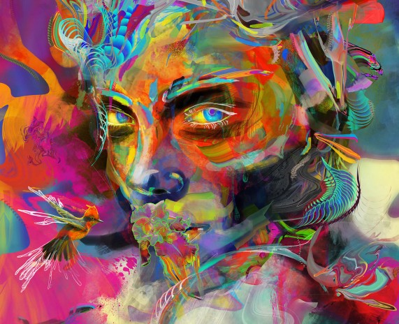 Colorful Digital Art: An Interview with Archan Nair – Scene360