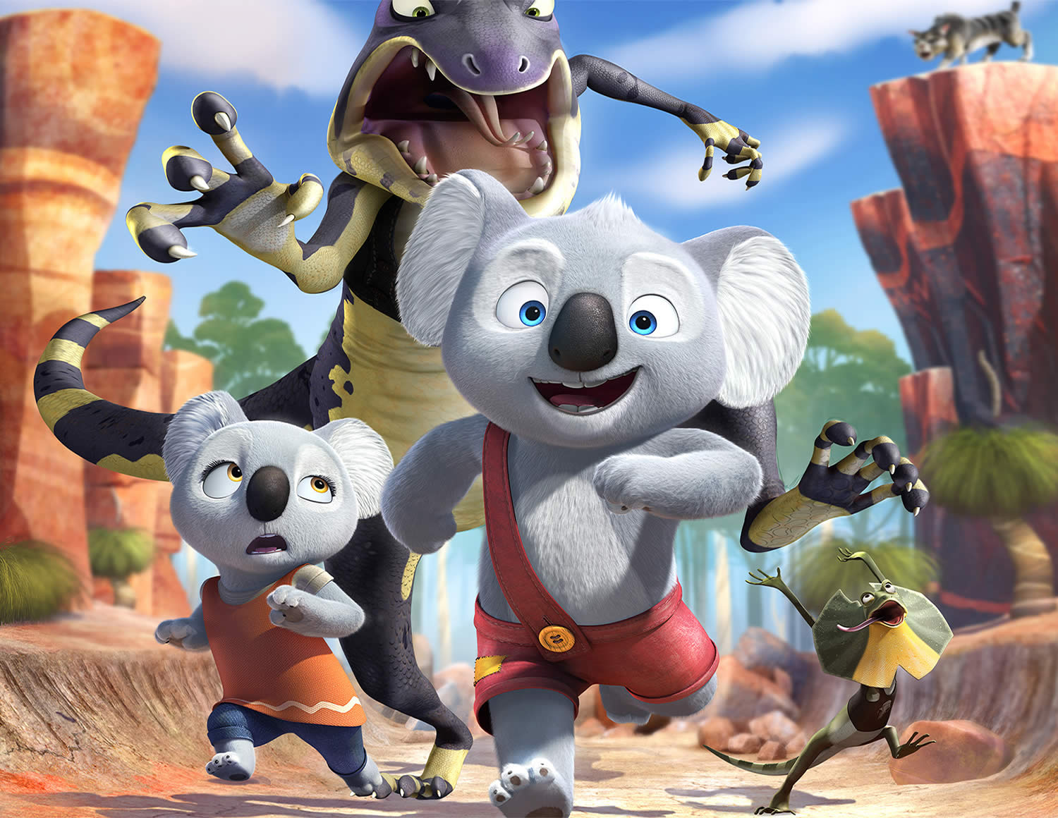 blinky bill movie, koalas on the run