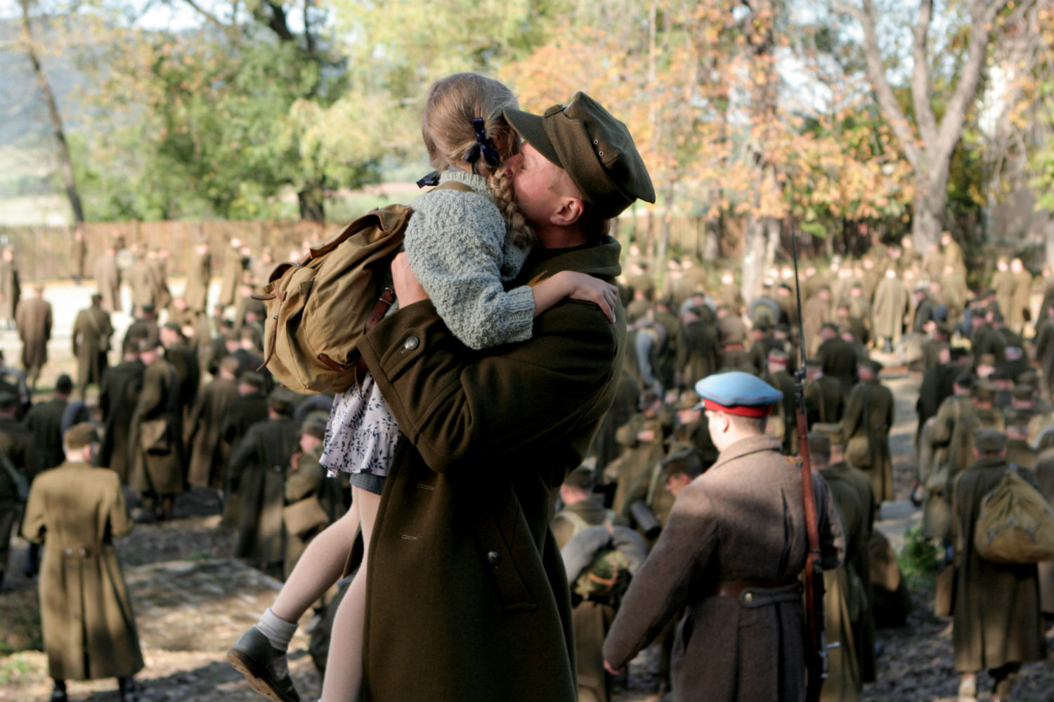 eastern european film katyn poland soldier farewell massacre