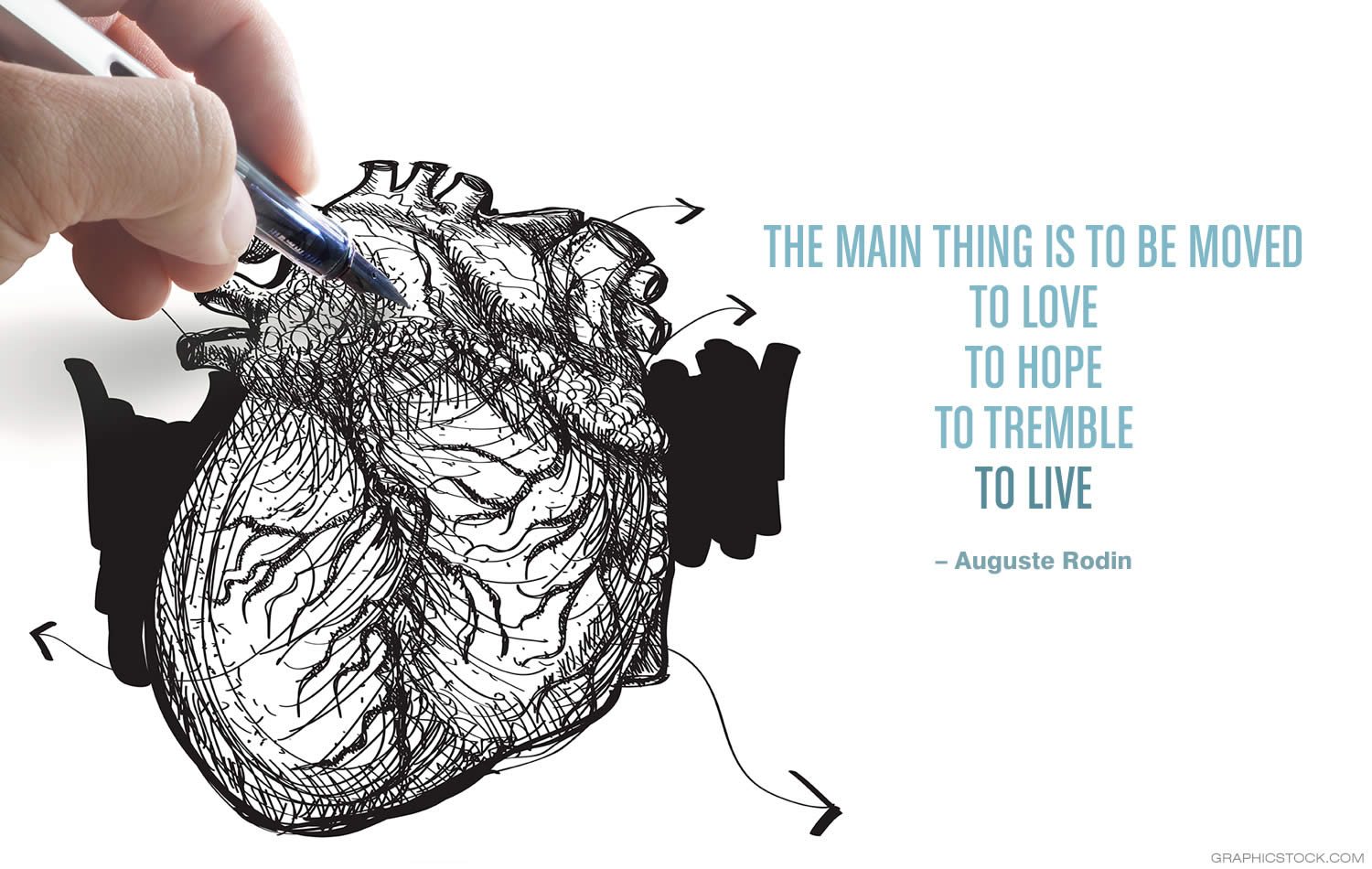 "The main thing is to be moved, to love, to hope, to tremble, to live.” –Barbara Januszkiewicz