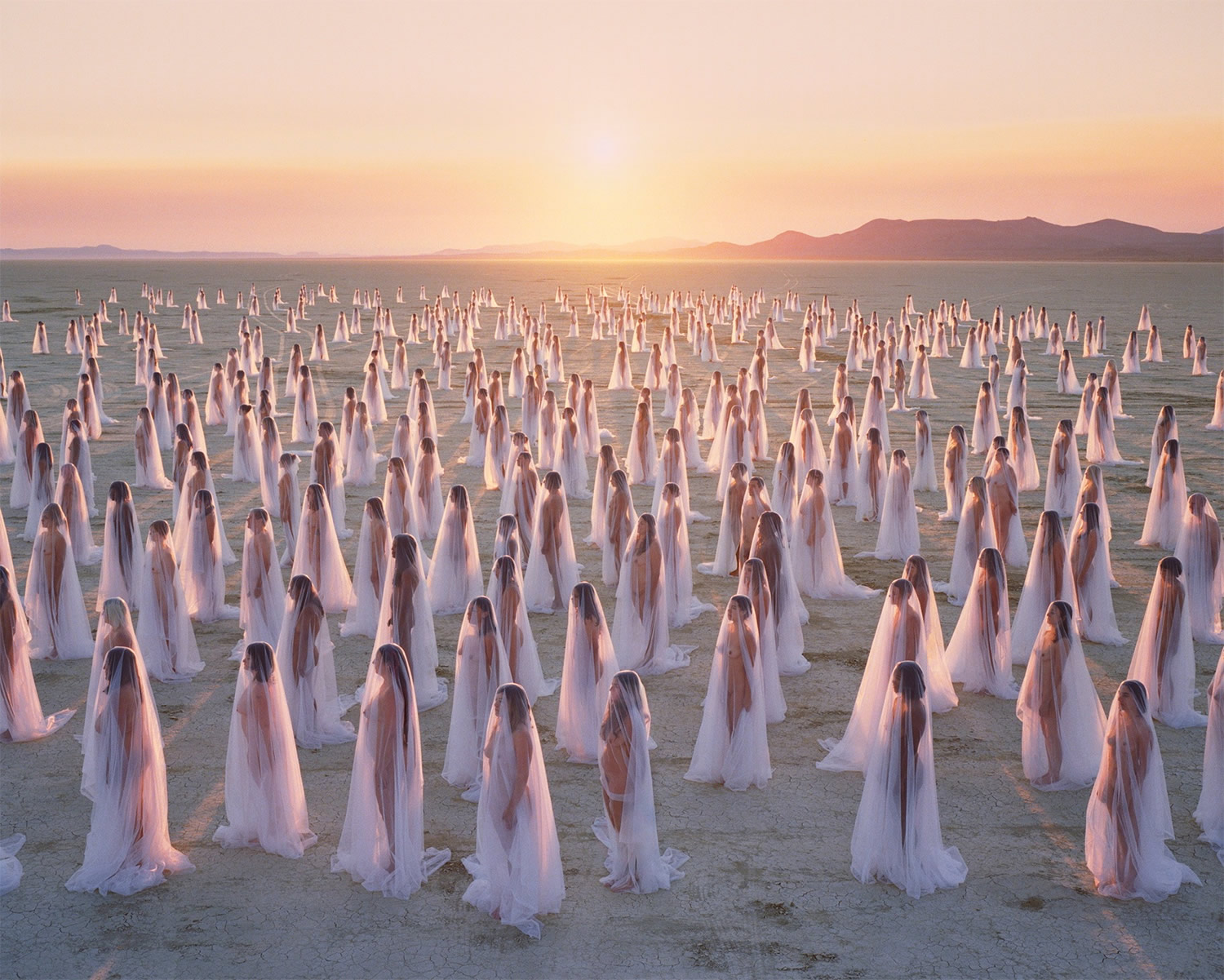 "Desert Spirits" (2013) by spencer tunick