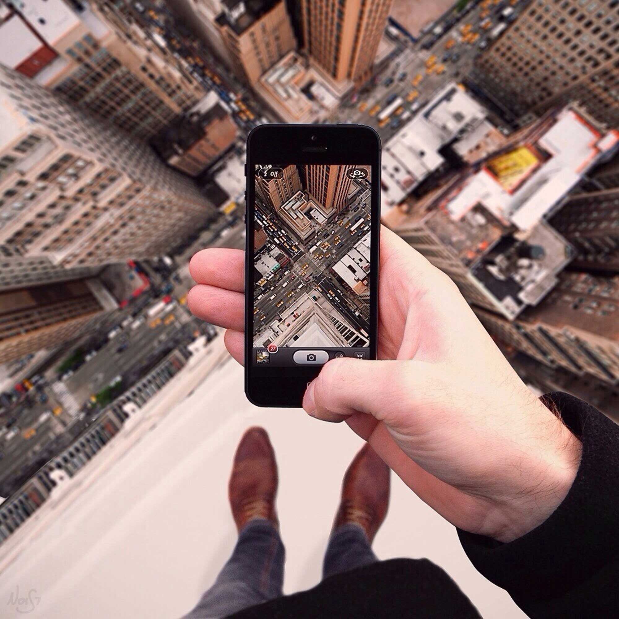 robert jahns surreal digital photo edit iphone photo skyscraper