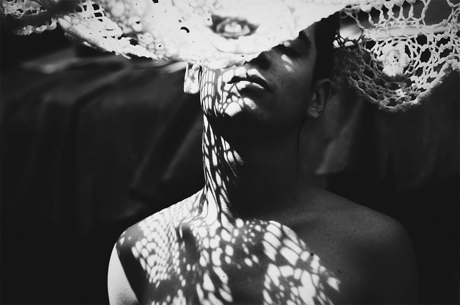 black and white photo of man, dollies, by steoville