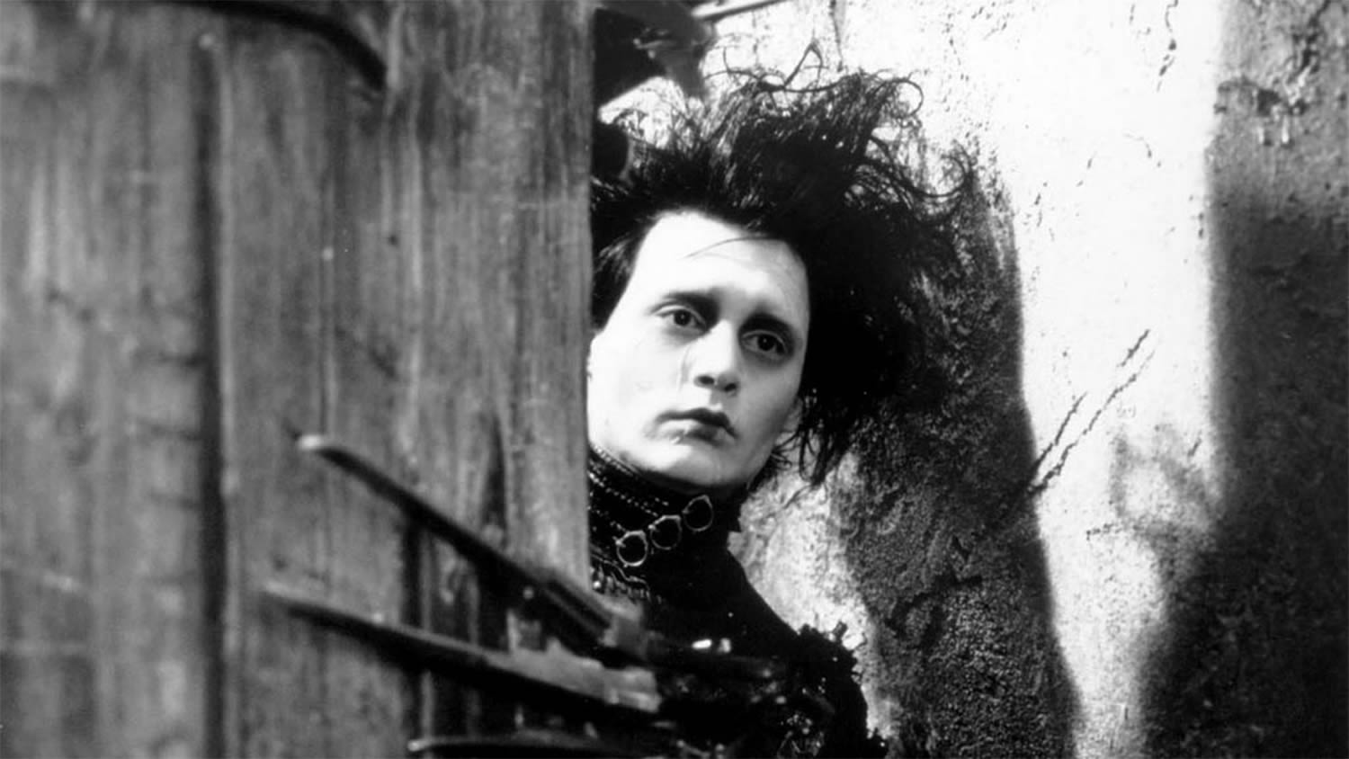 johnny depp as edward scissorhands, german expressionism influence, Dr. Caligari