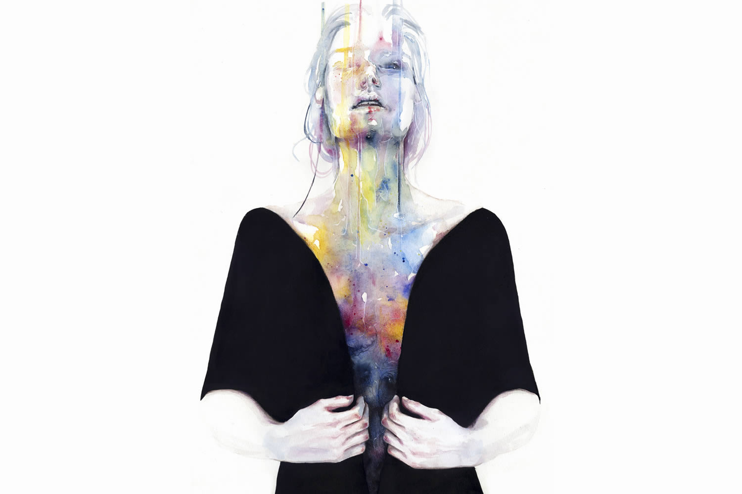 rainbow interior, body, art by agnes cecile