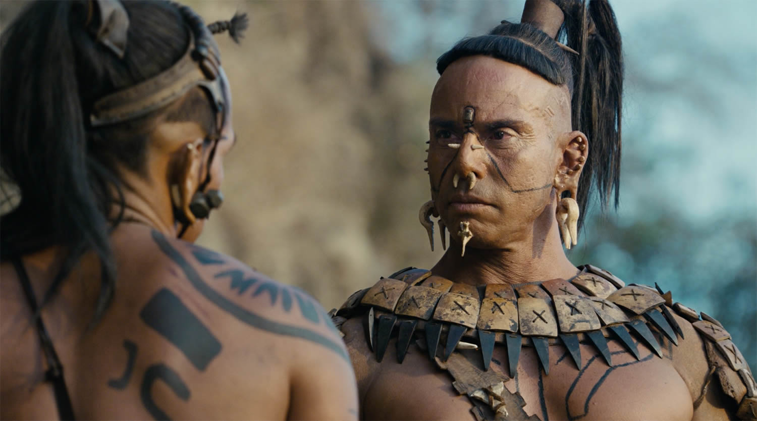 mayans with tattoos and piercings in apocalypto movie