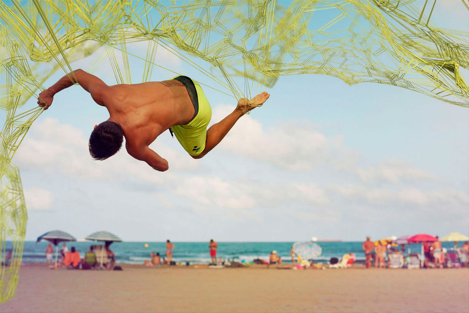 dimitri daniloff meshalogy photography colour beach acrobatics 