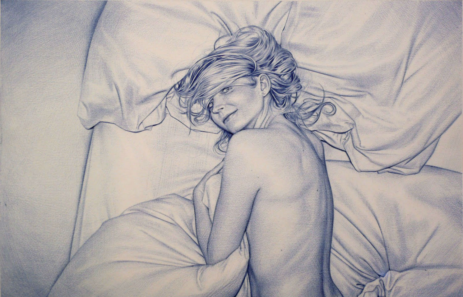 juan francisco casas illustration drawings blue erotic women