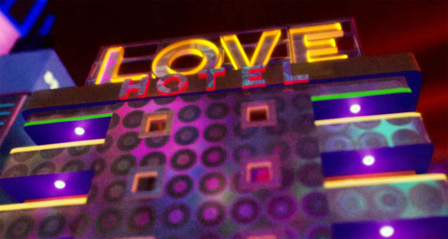 love hotel, Gaspar Noé's psychedelic drama was filmed at locations across Tokyo.