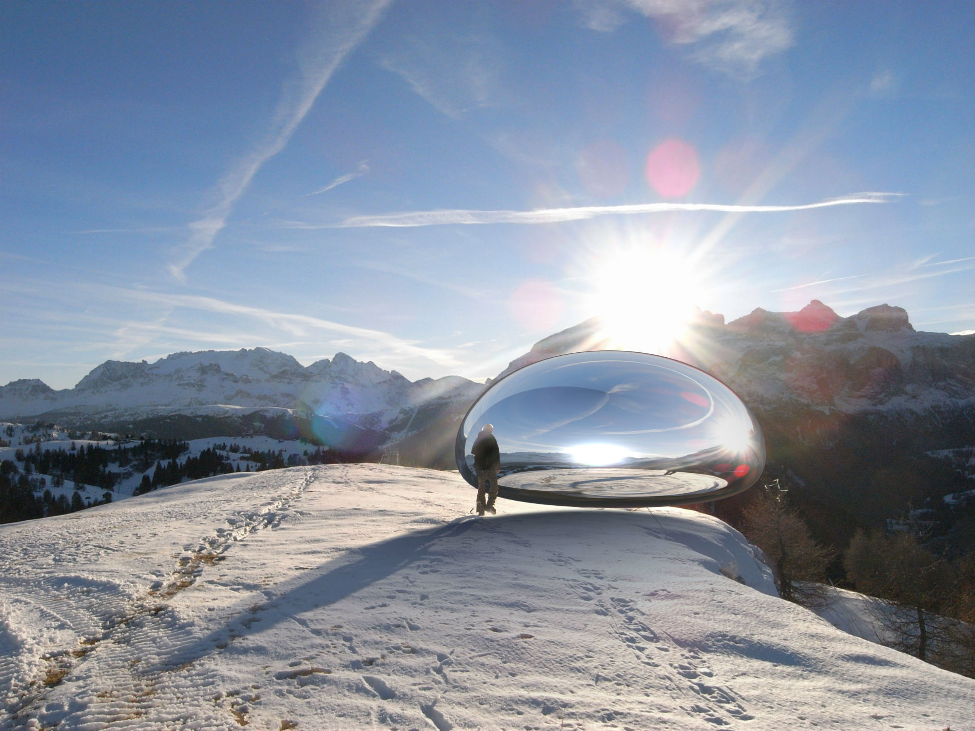 architecture illusion ross lovegrove alpine capsule