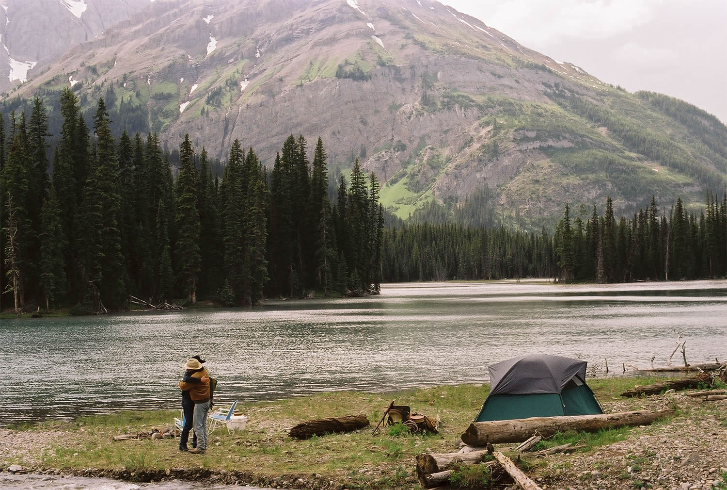 landscape scene in Brokeback Mountain