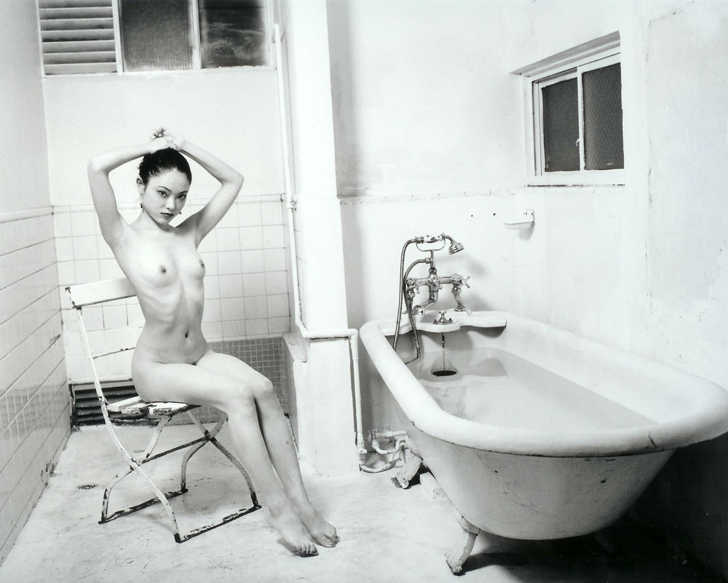 Nobuyoshi Araki photographer black white nudity erotic