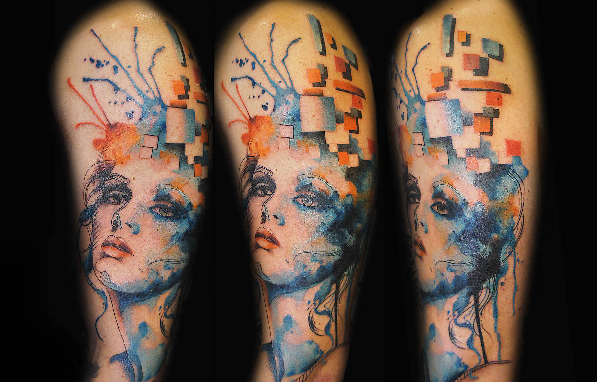 Tattoos Inspired By Painting Techniques Scene360