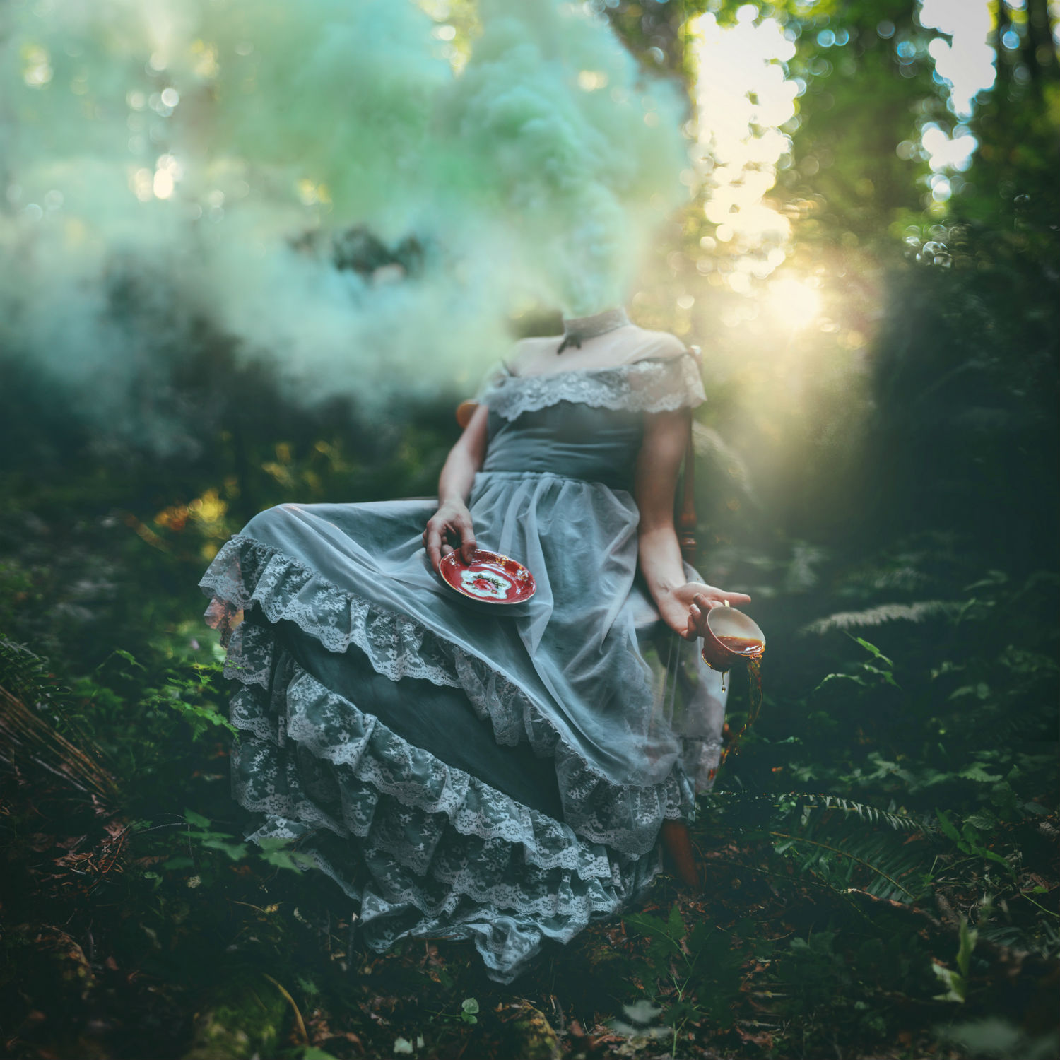 kindra nikole photography surrealism colour fashion model nature