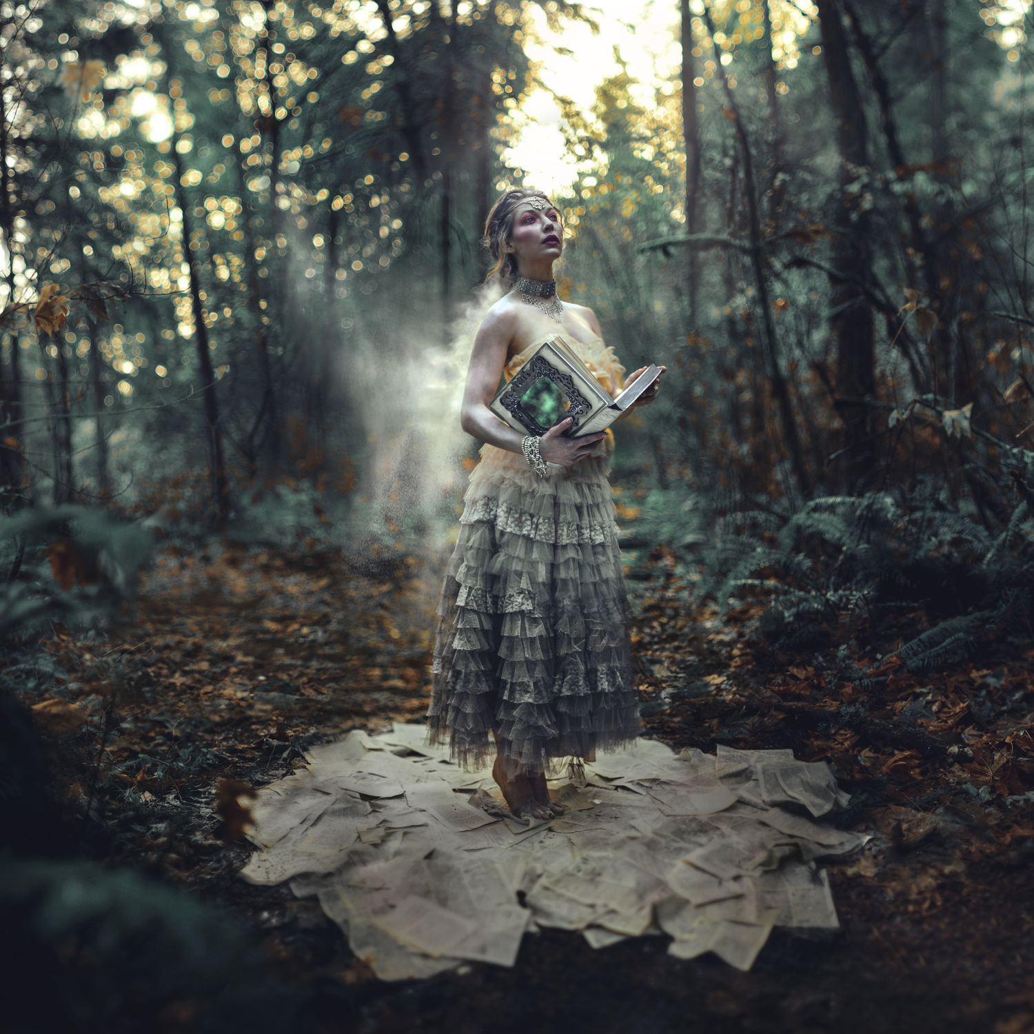 kindra nikole photography surrealism colour fashion model nature