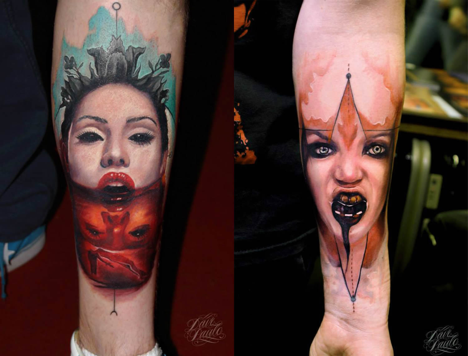 dark tattoo art