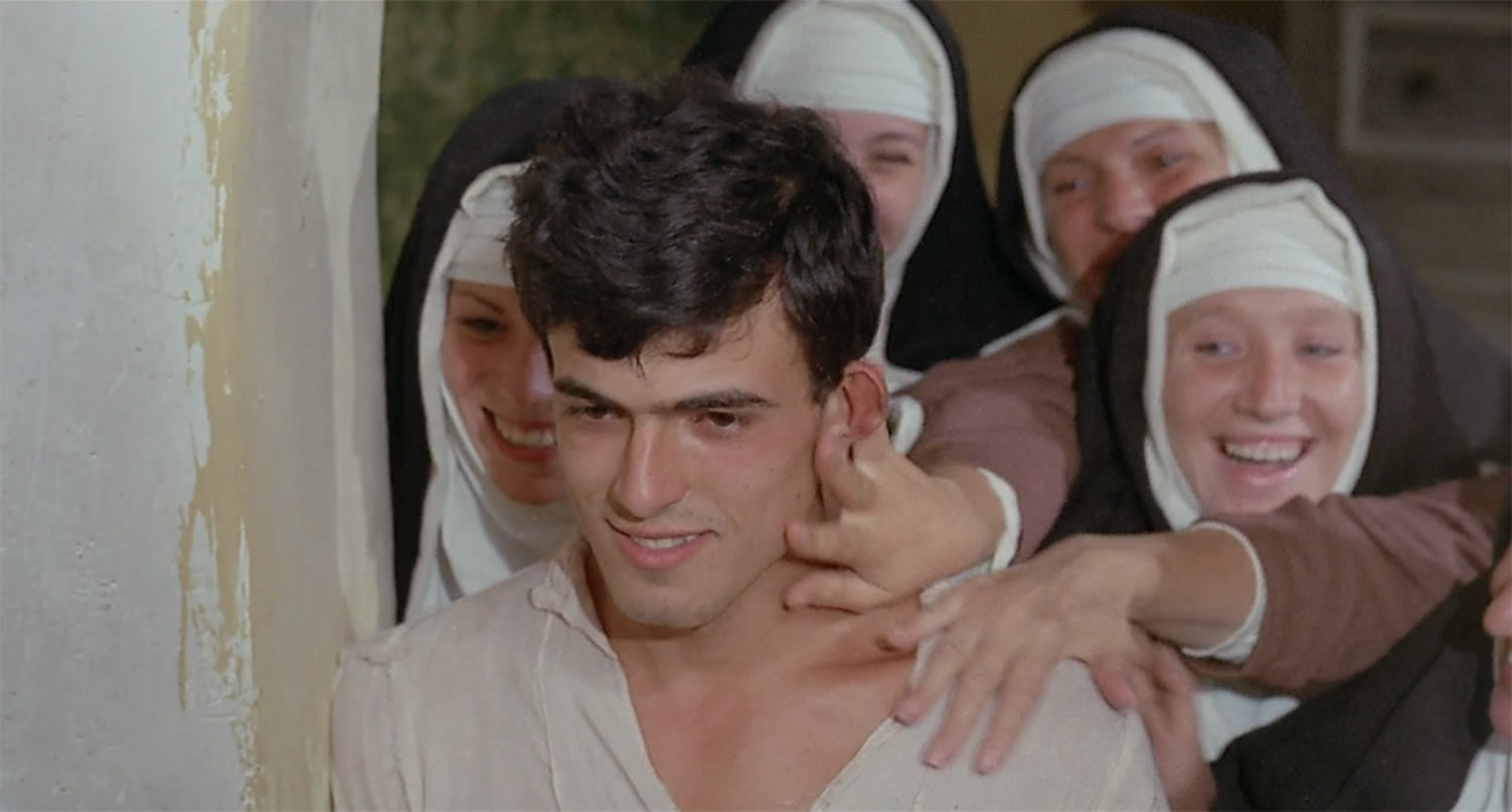 the decaremon film, man and nuns