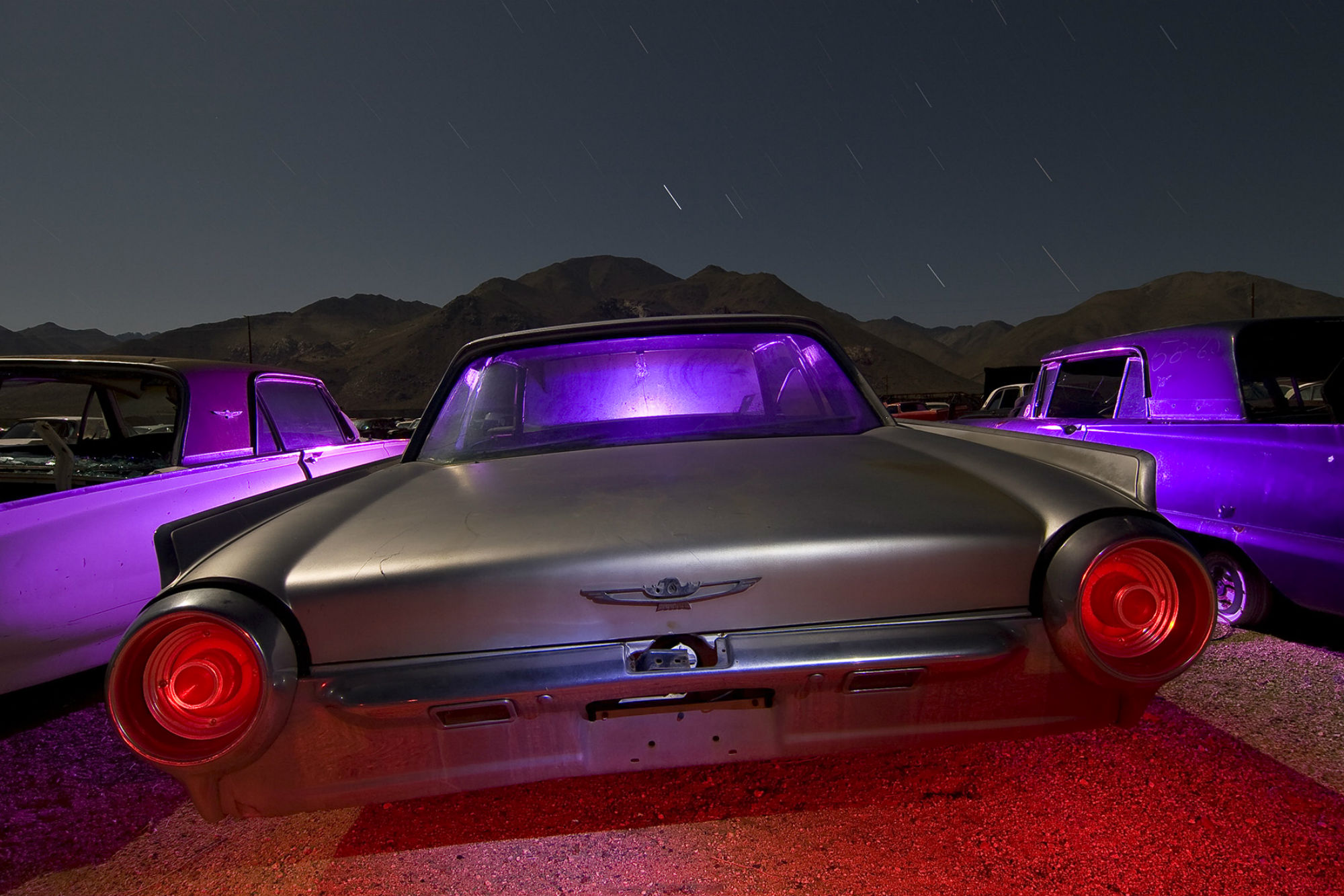 troy paiva night photography car