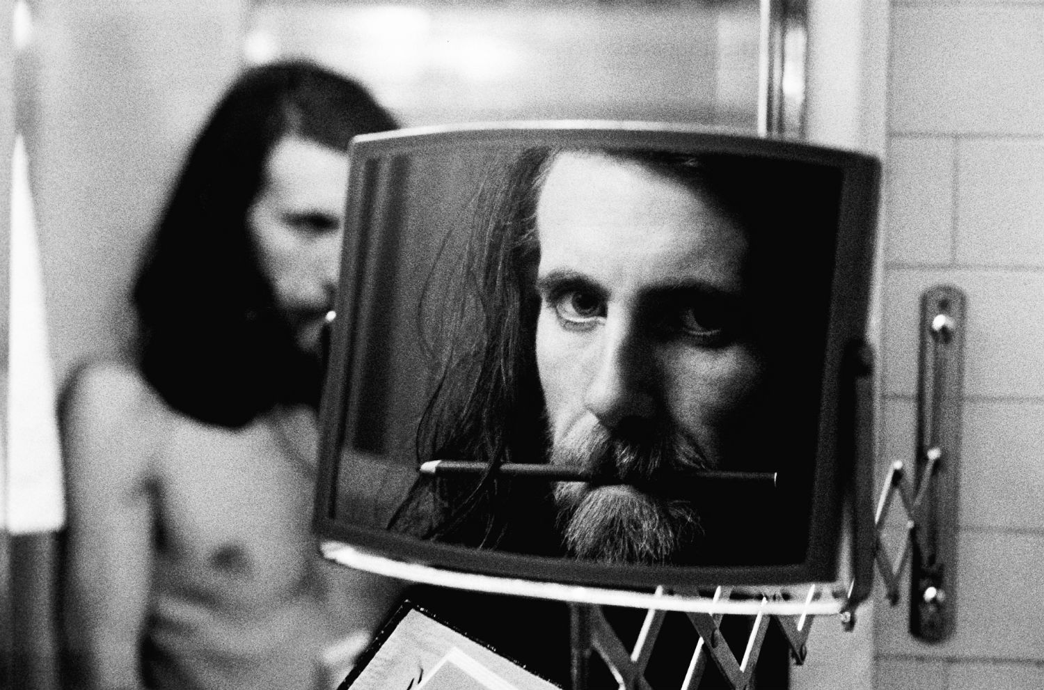 graham nash black white self portrait 