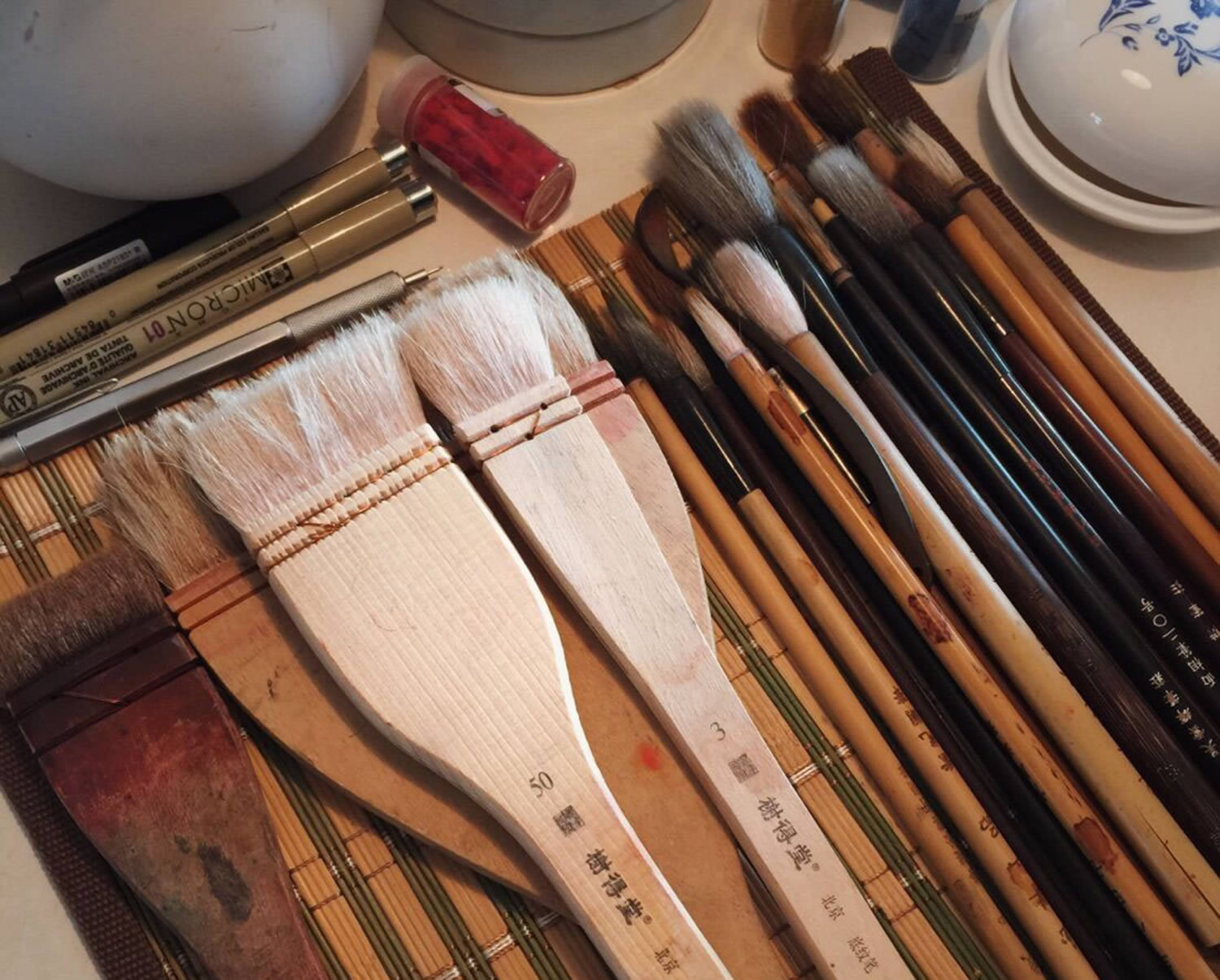 chinese paint brushes
