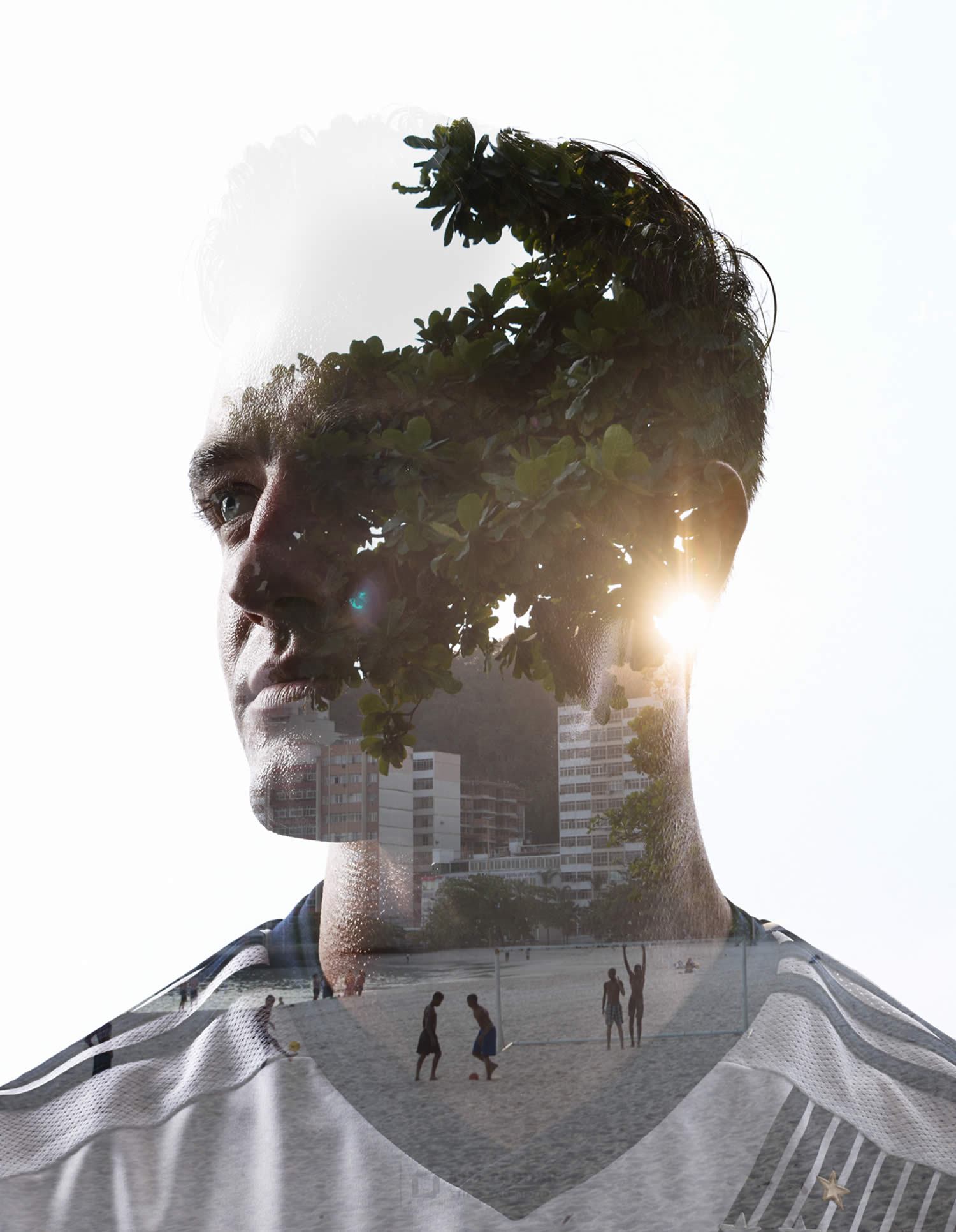 mls double exposure, soccer player 3