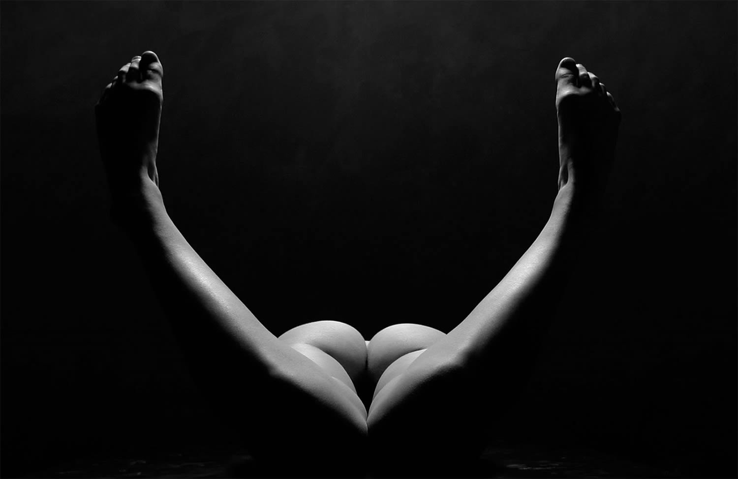Black and White Nudes by Waclaw Wantuch.