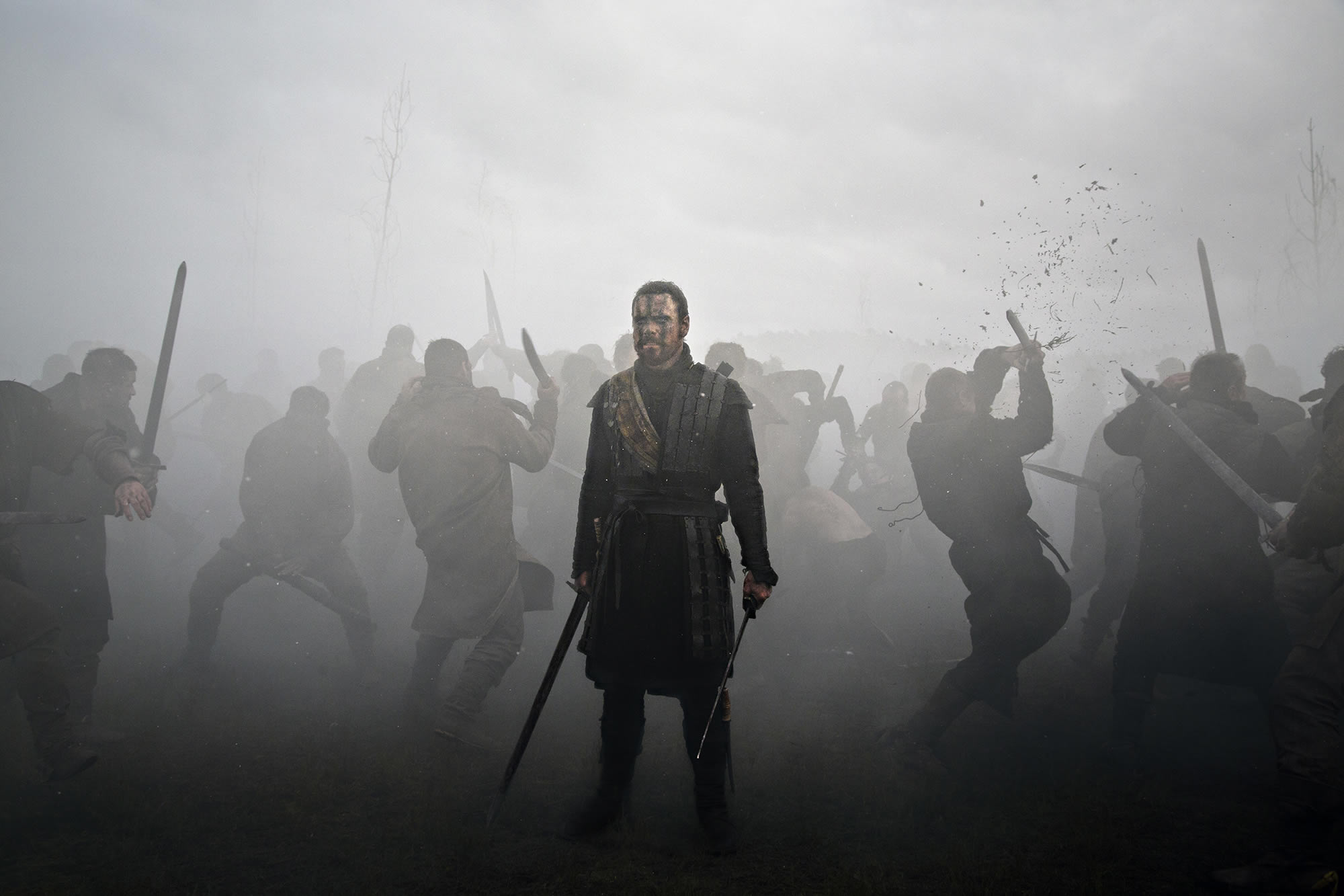 macbeth 2015, smoky photographic scene with soldiers