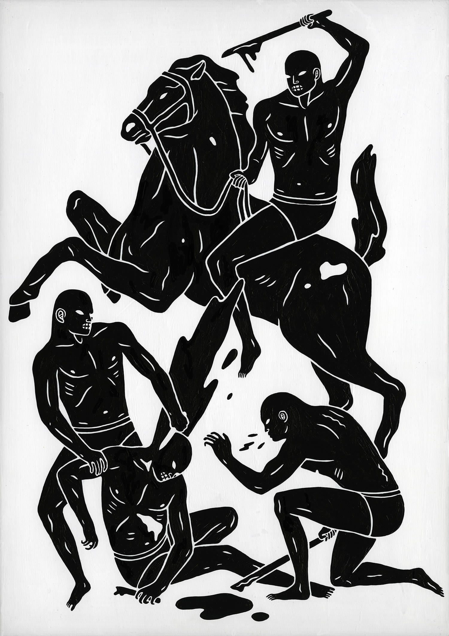 horse and men, cleon peterson