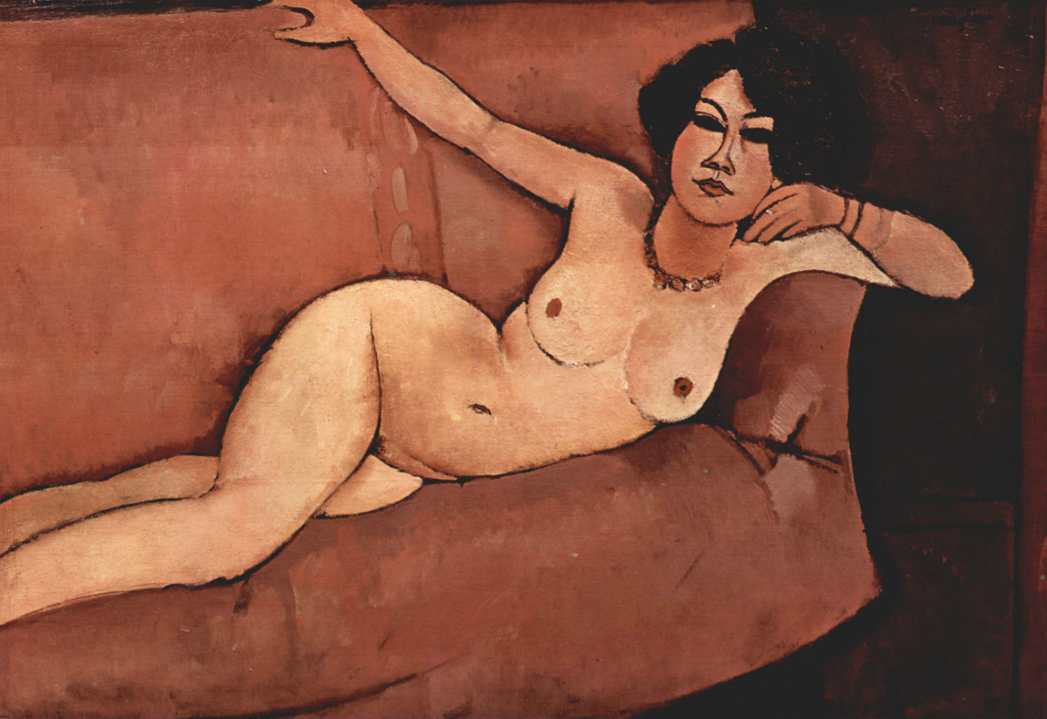 Amedeo Modigliani artist  nude painting woman