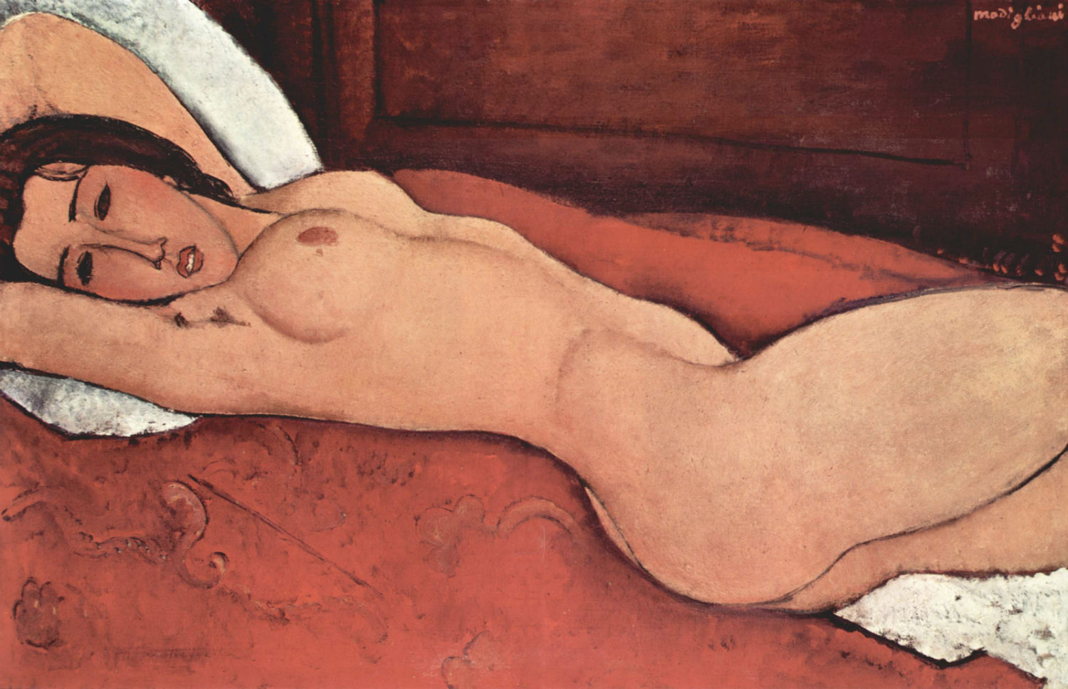 Amedeo Modigliani artist  nude painting woman