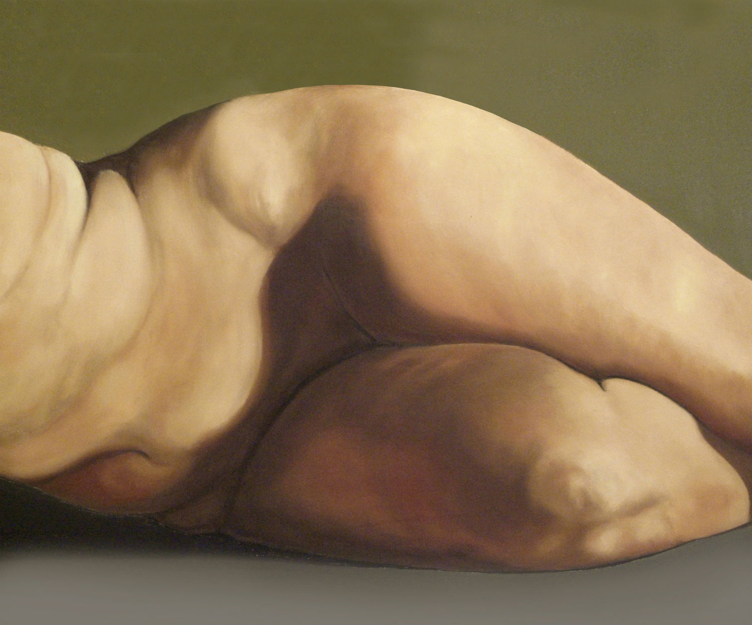 chuck miller nude painting body