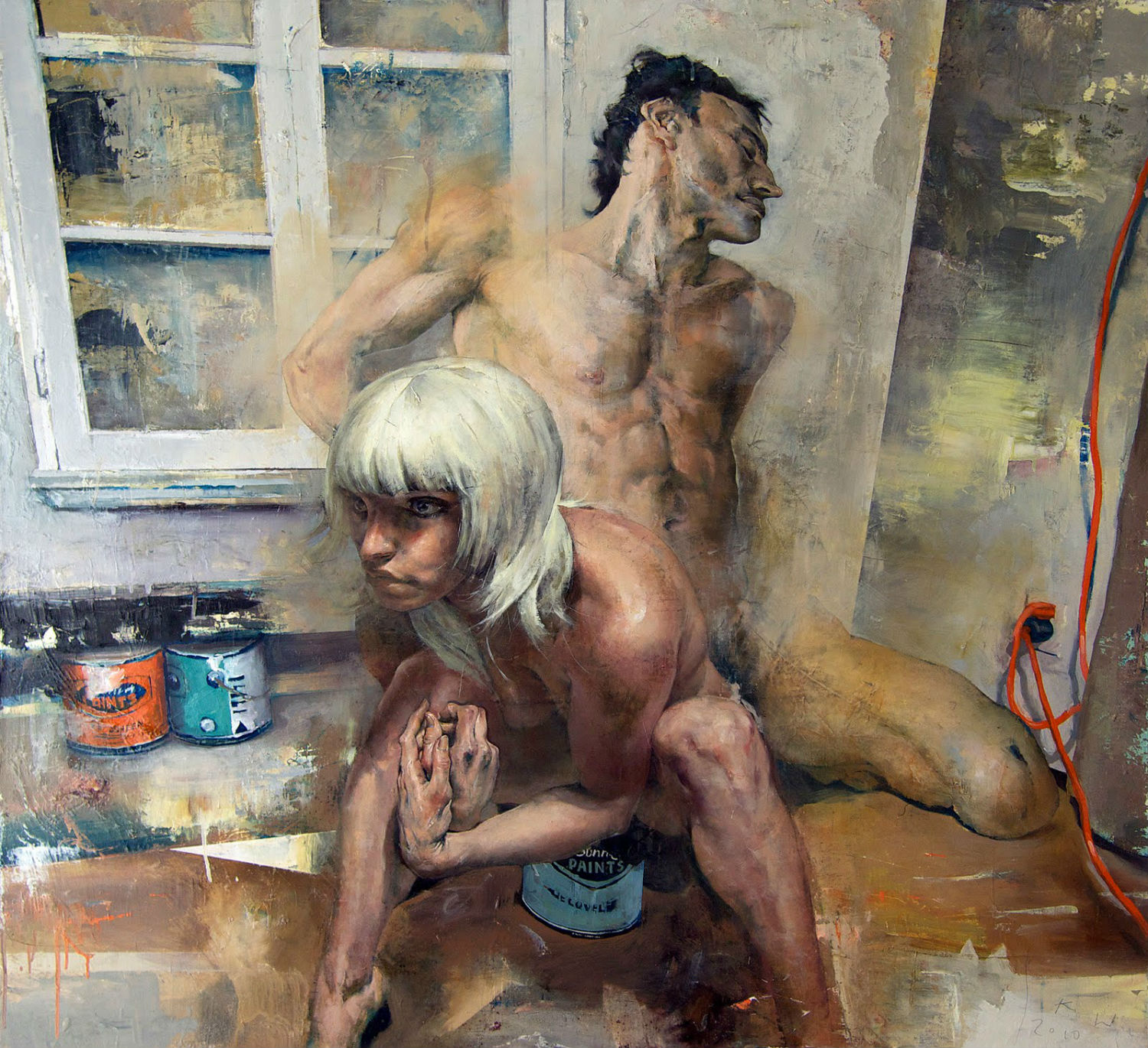 kent williams painting oil nude