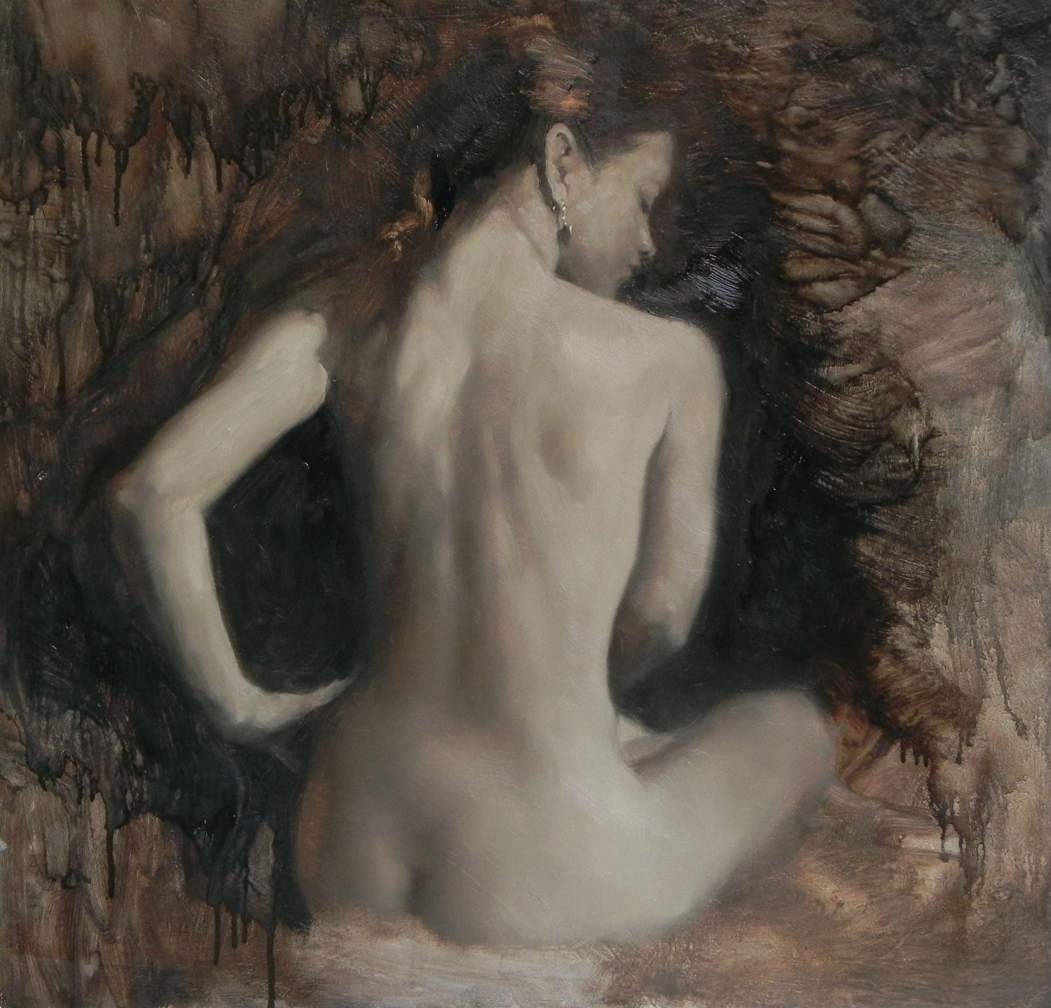 michael alford nude painting