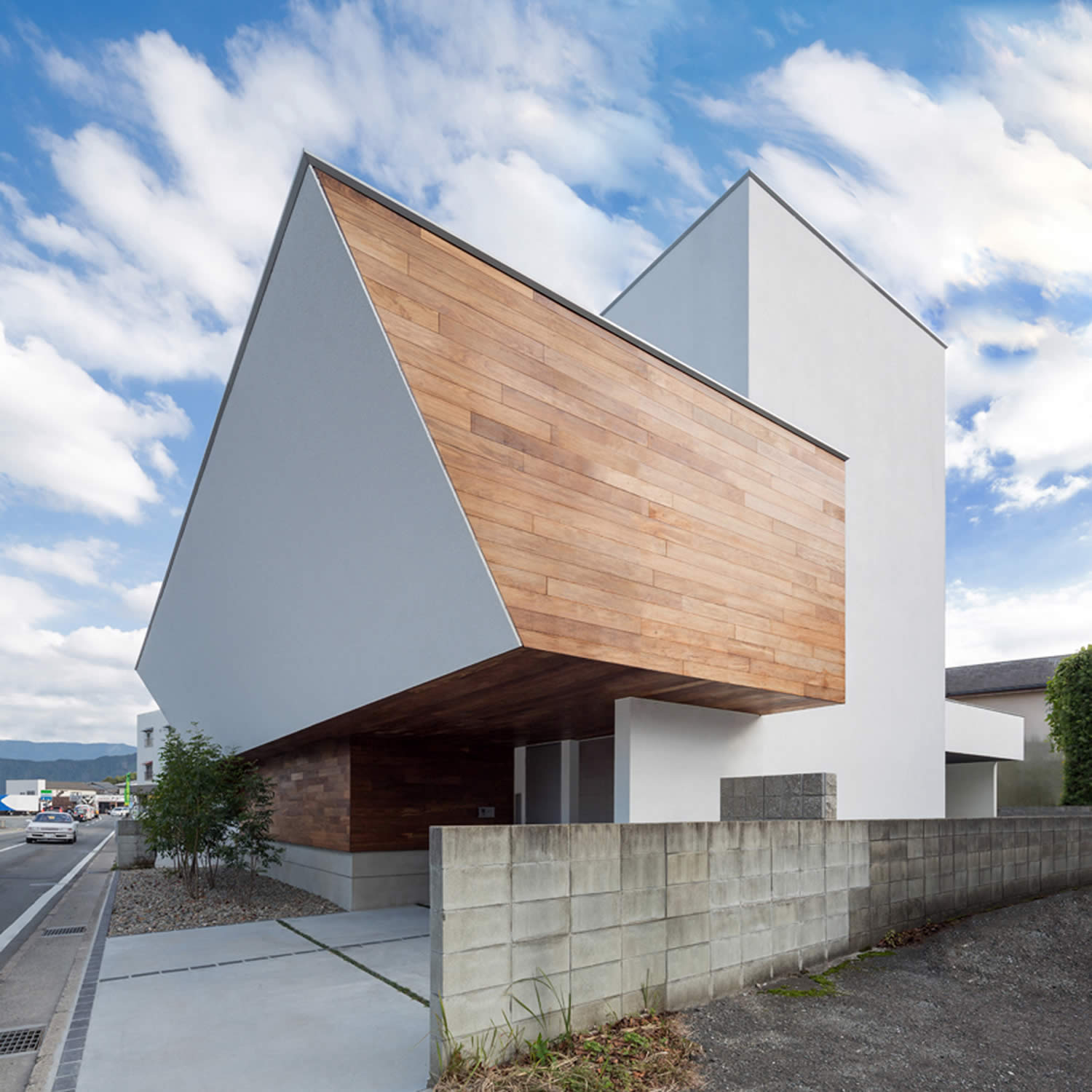 A2-house[shell house] Residence by Masahiko Sato