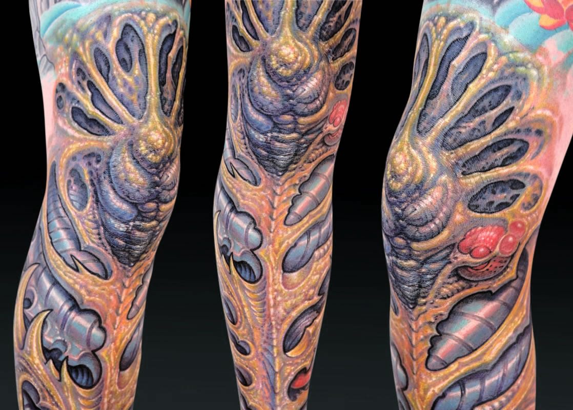 Biomechanical Arm Tattoo - wide 8