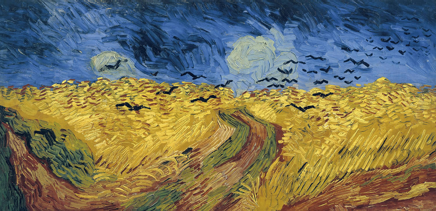 wheatfield with crows by vincent van gogh