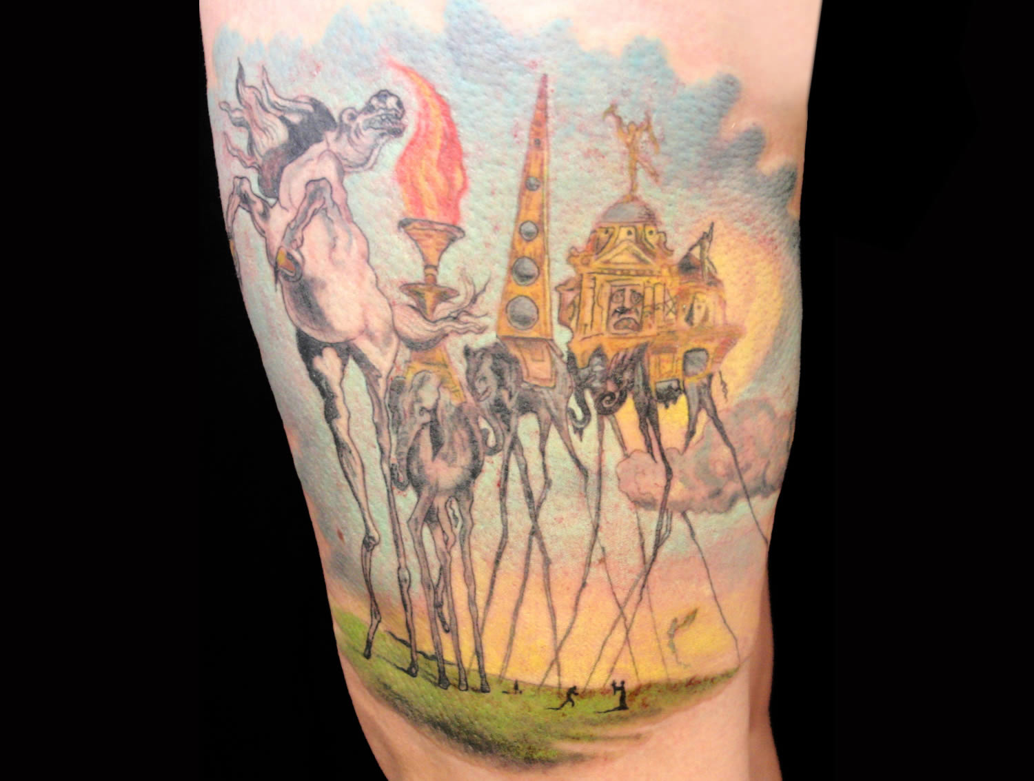 The Temptation of St. Anthony, tattoo by jamie macpherson