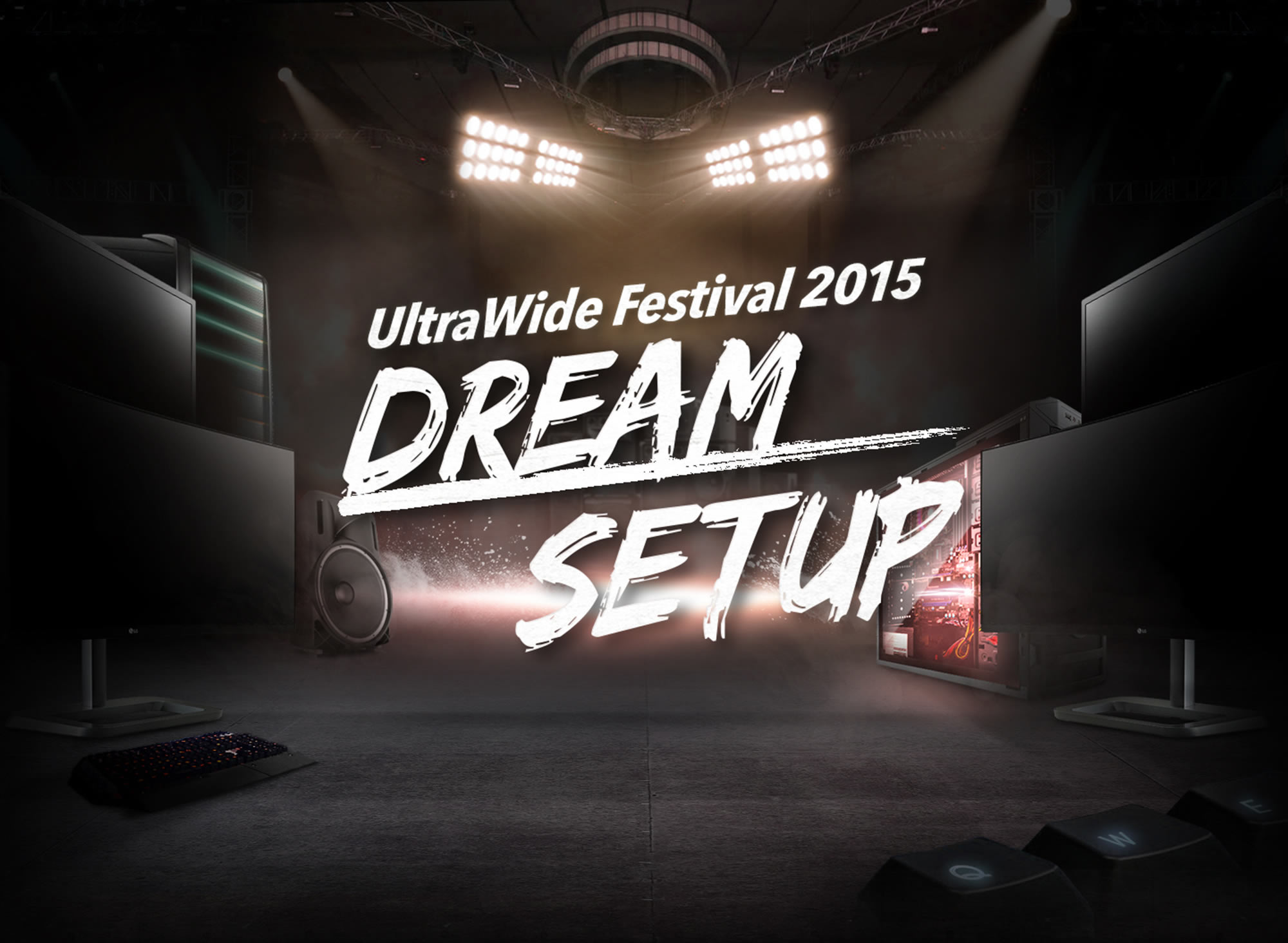 ultrawide festival dream setup