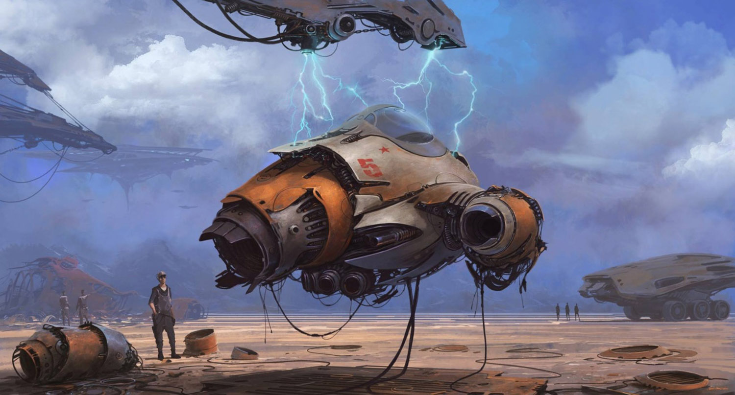 futuristic vehicle by alejandro burdisio