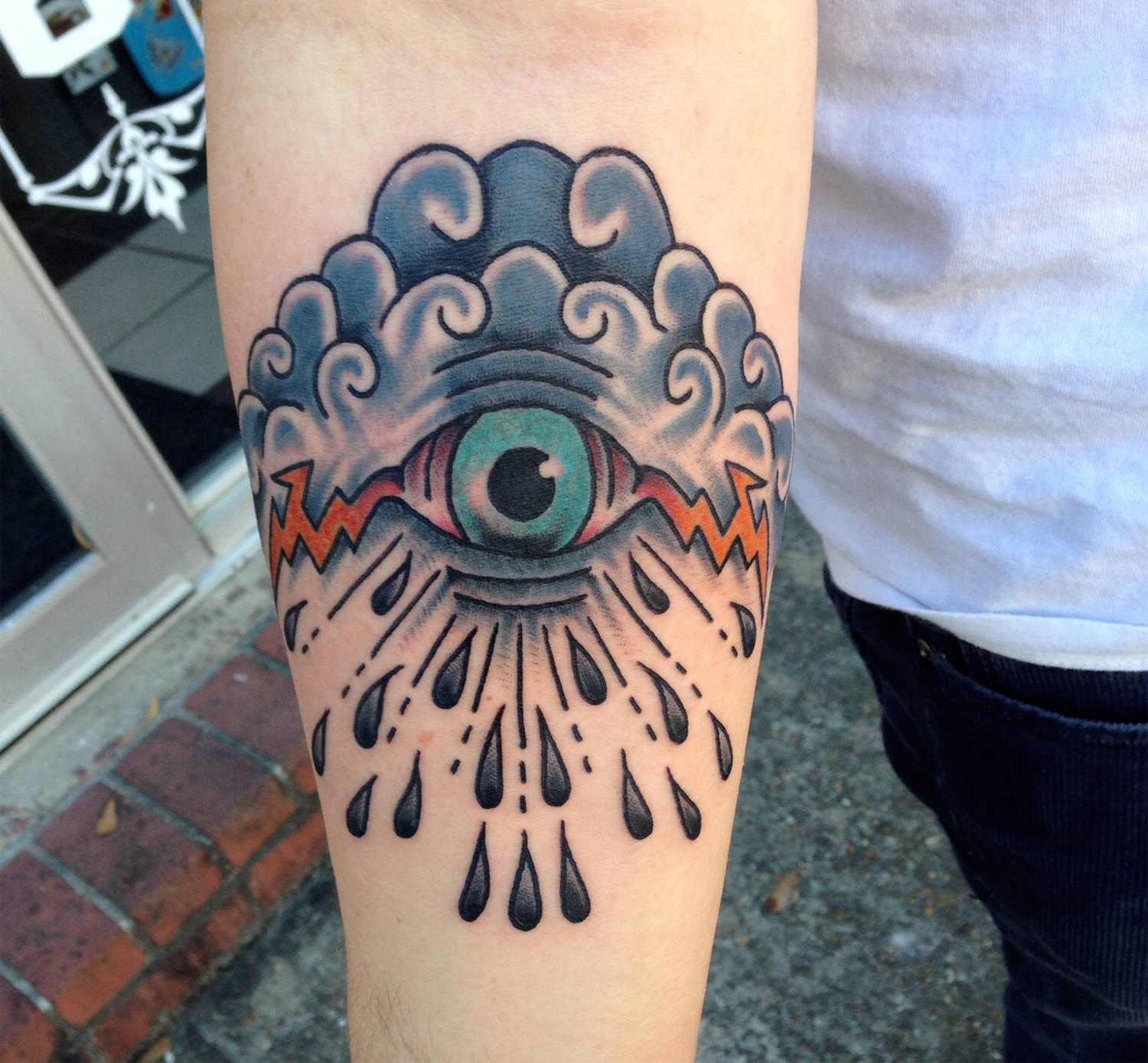 50 Traditional Eye Tattoo Designs For Men  Old School Ideas