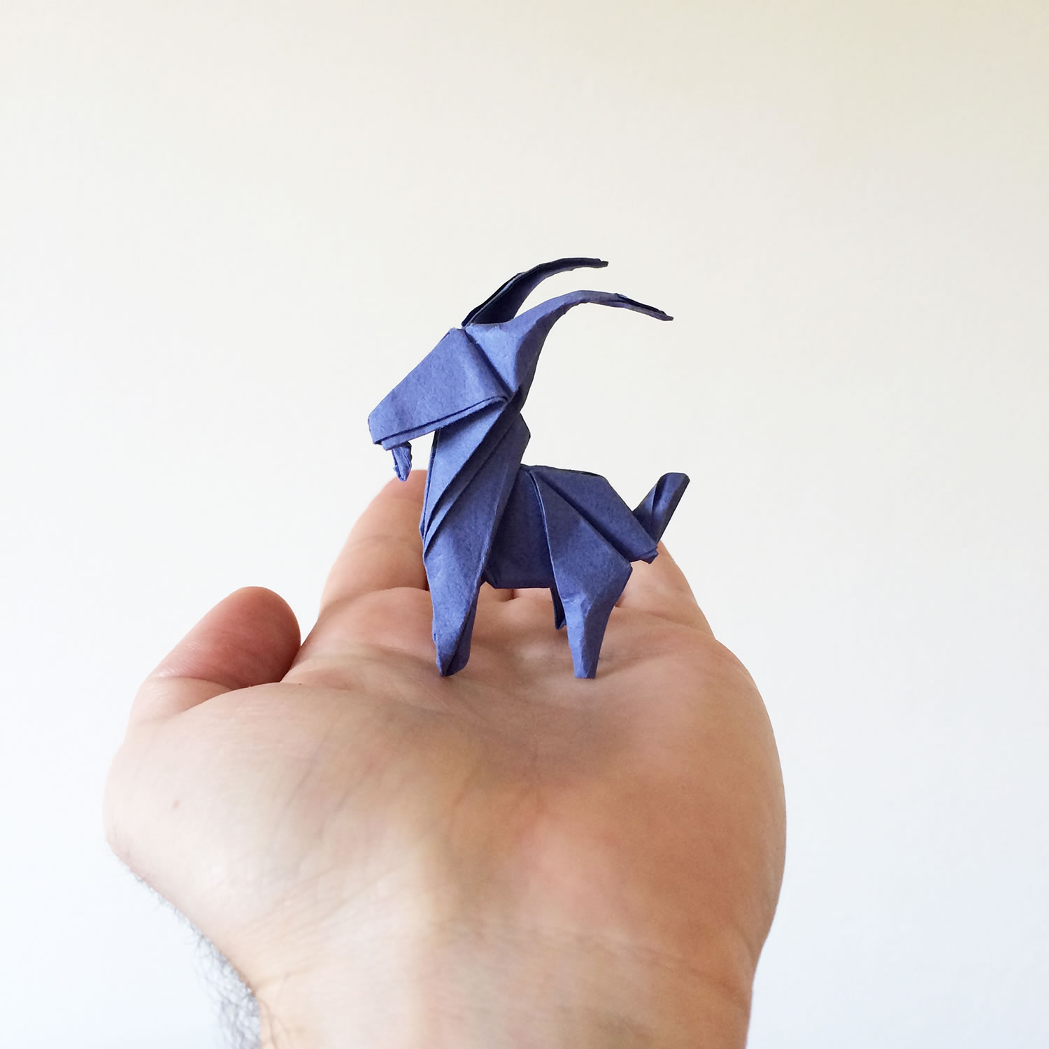 goat, origami