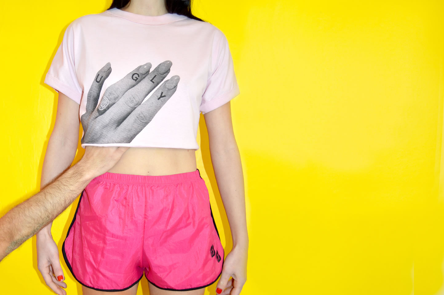 ugly finger tshirt