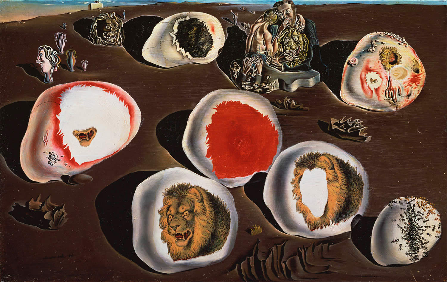 The Accommodations of Desire by salvador dali