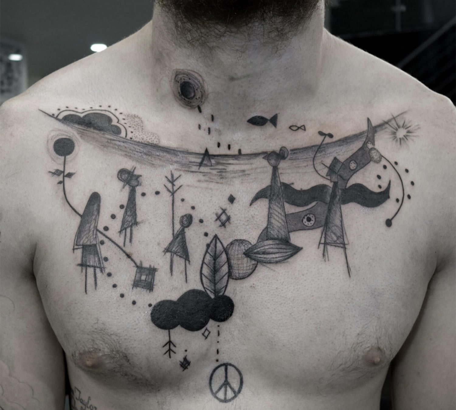 Abstract Tattoos That Meander the Body by Chisato Chavo – Scene360