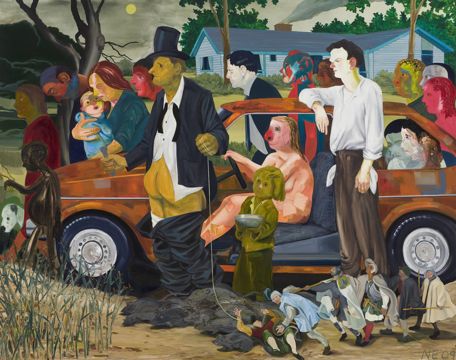 Nicole Eisenman “The Triumph of Poverty” 2009