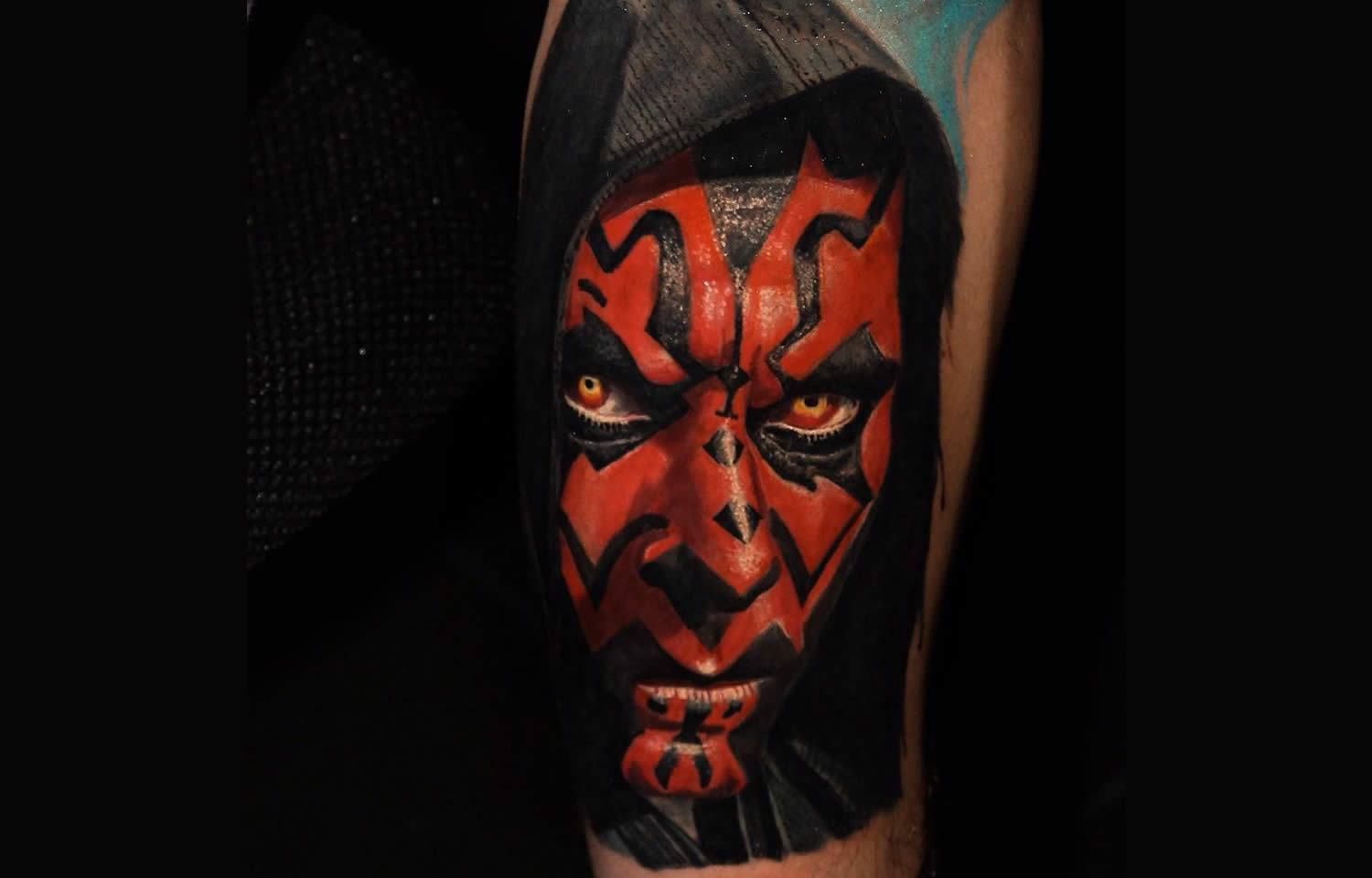 darth maul tattoo by ALAN RAMIREZ