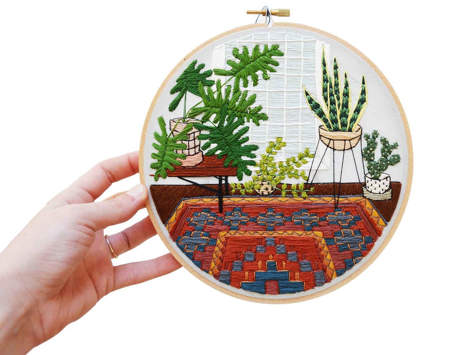 Embroidery by Sarah K. Benning