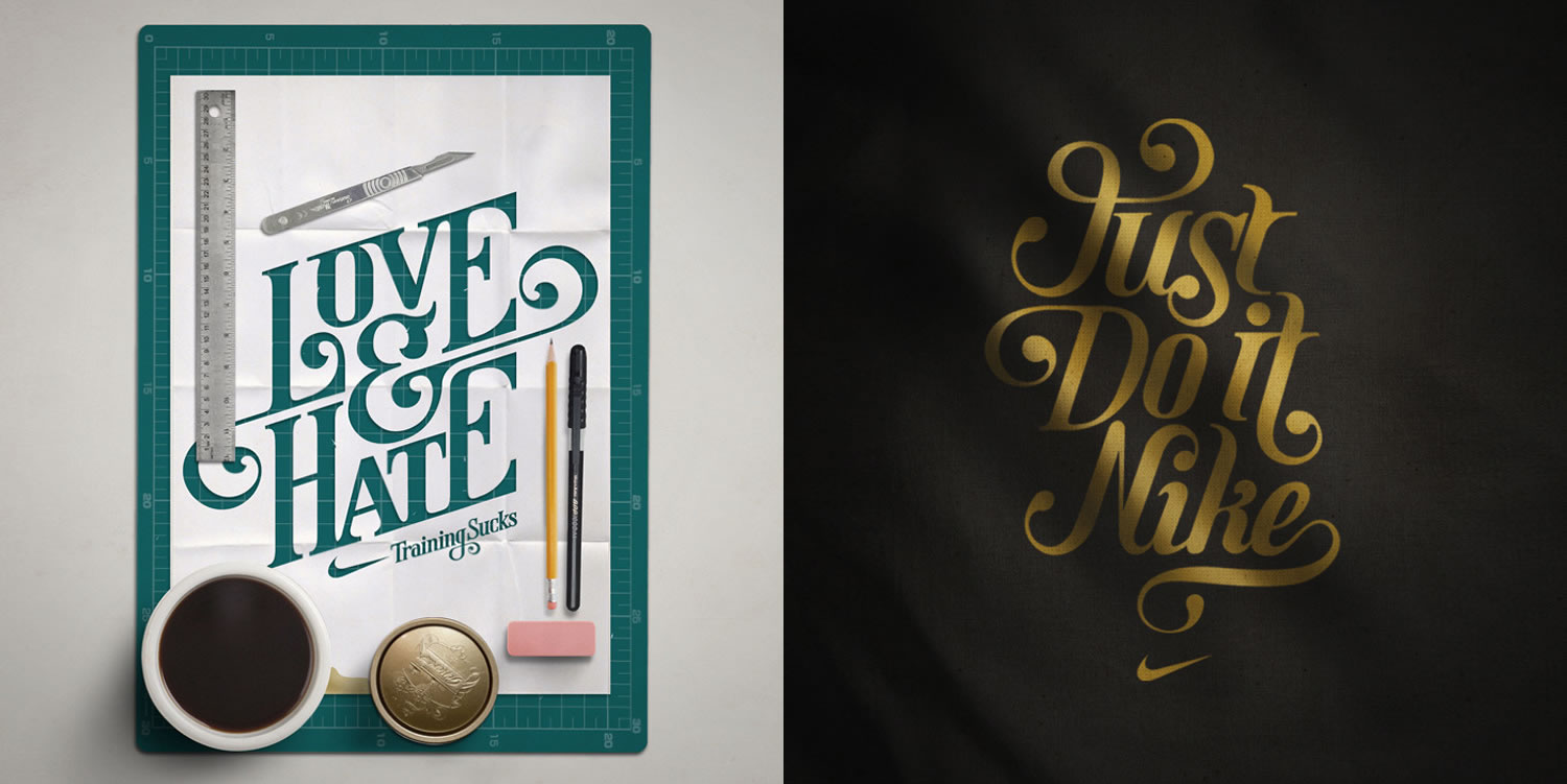 lettering by Mats Ottdal