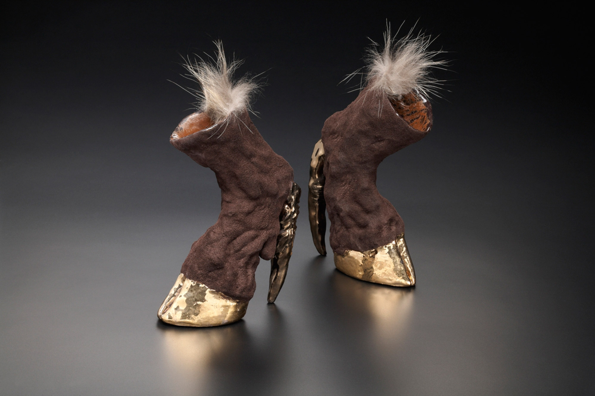 Iris Schieferstein - taxidermy couture, hoof heels